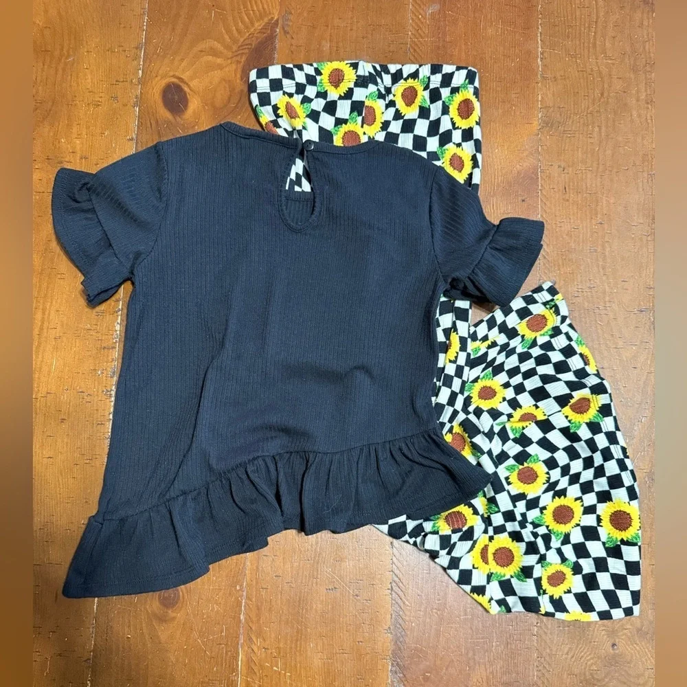Rare Editions Sunflower Set Girls Size 7 - Picture 2 of 12